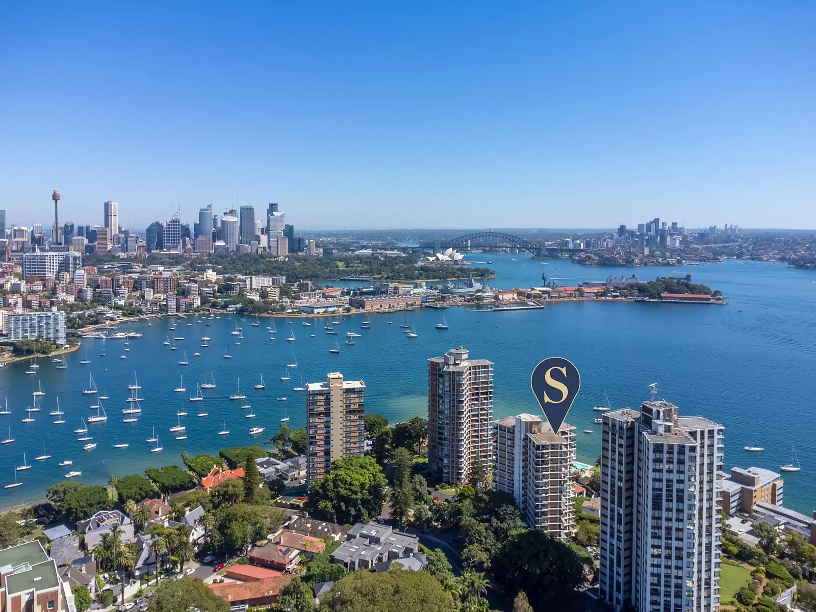 Photo #15: 6C/13-15 Thornton Street, Darling Point - Sold by Sydney Sotheby's International Realty